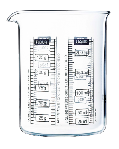 Мірна склянка PYREX Kitchen Lab 250 мл