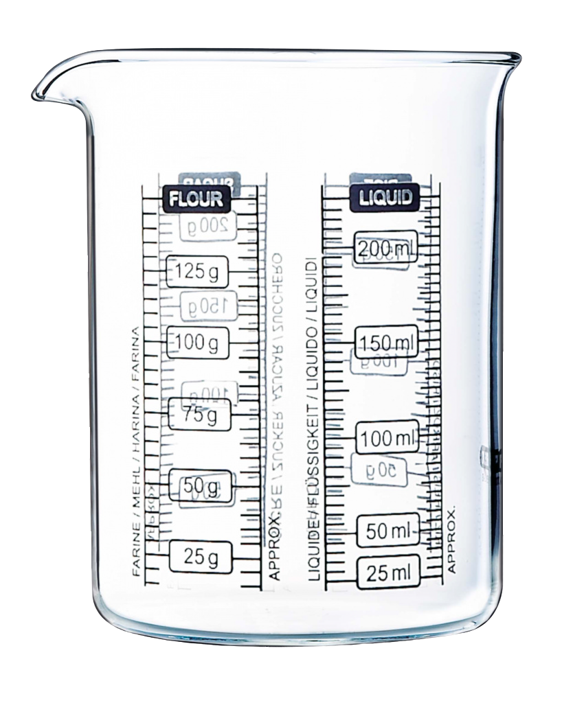 Мірна склянка PYREX Kitchen Lab 250 мл
