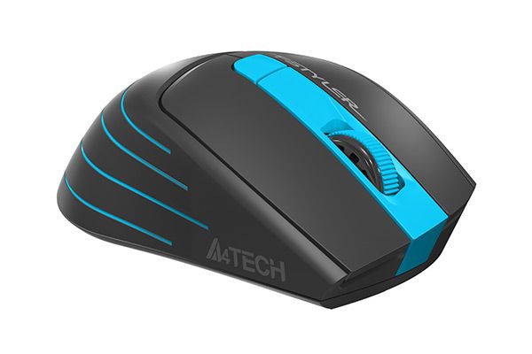 Миша бездротова A4tech Fstyler, USB, 2000 dpi, синій A4Tech FG30 — фото 3