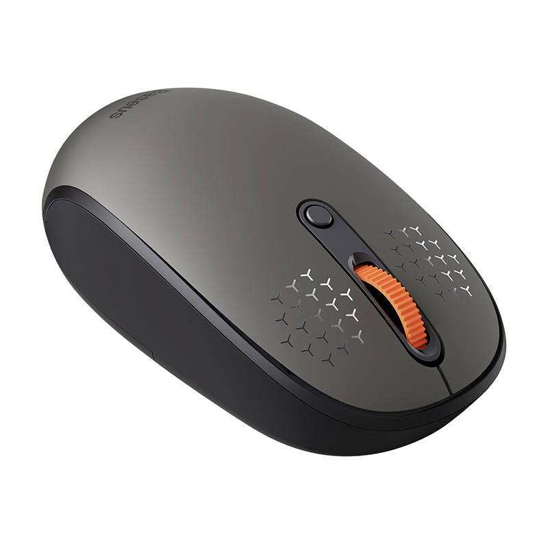 Миша бездротова Baseus F01A Frosted Gray