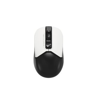 Миша бездротова безшумна Fstyler, USB, 1200 dpi, чорний + білий
