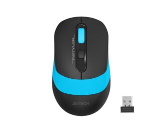 Миша бездротова безшумна Fstyler, USB, 2000 dpi, синій A4Tech FG10S
