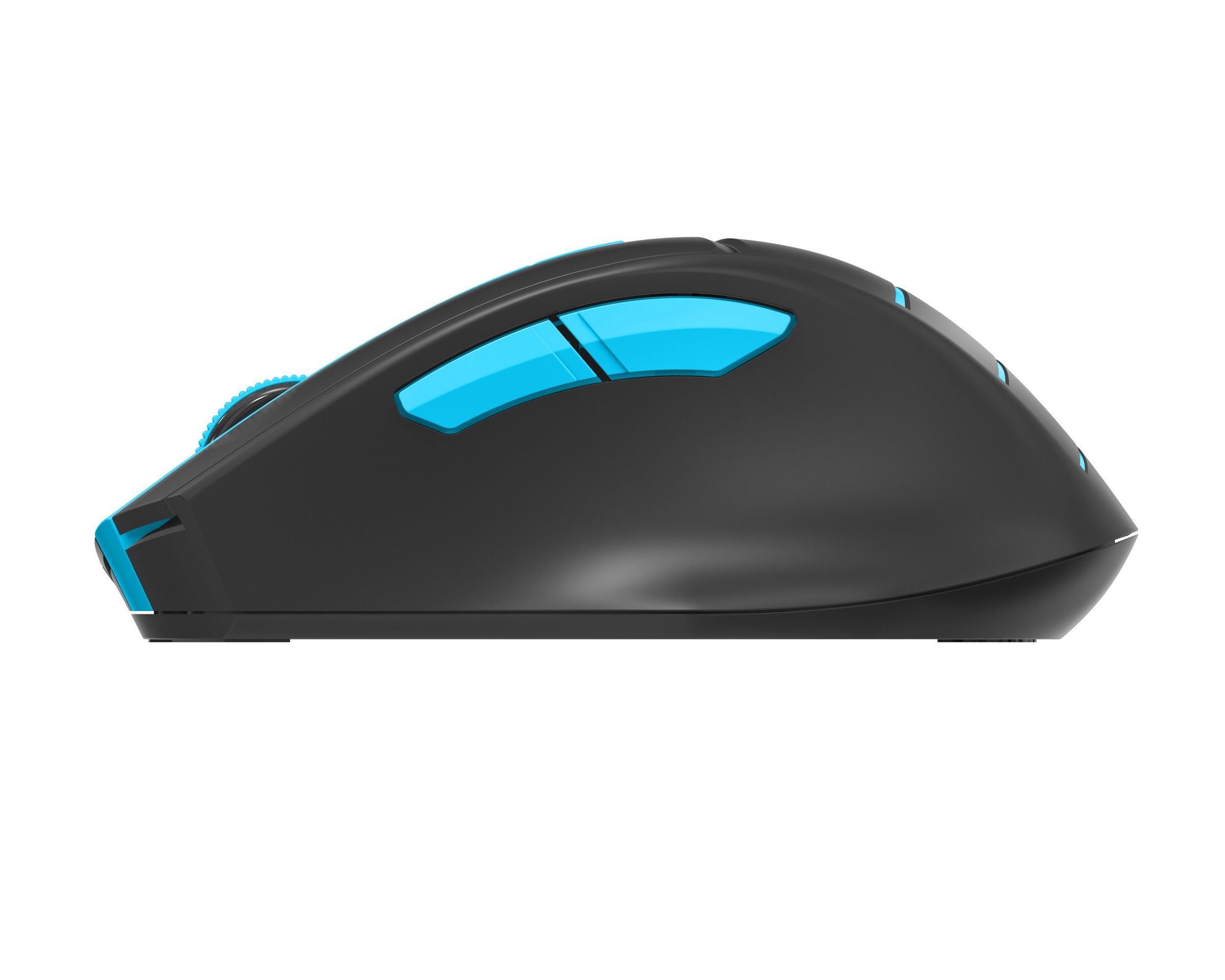 Миша бездротова безшумна Fstyler, USB, 2000 dpi, синій A4Tech FG30S — фото 3
