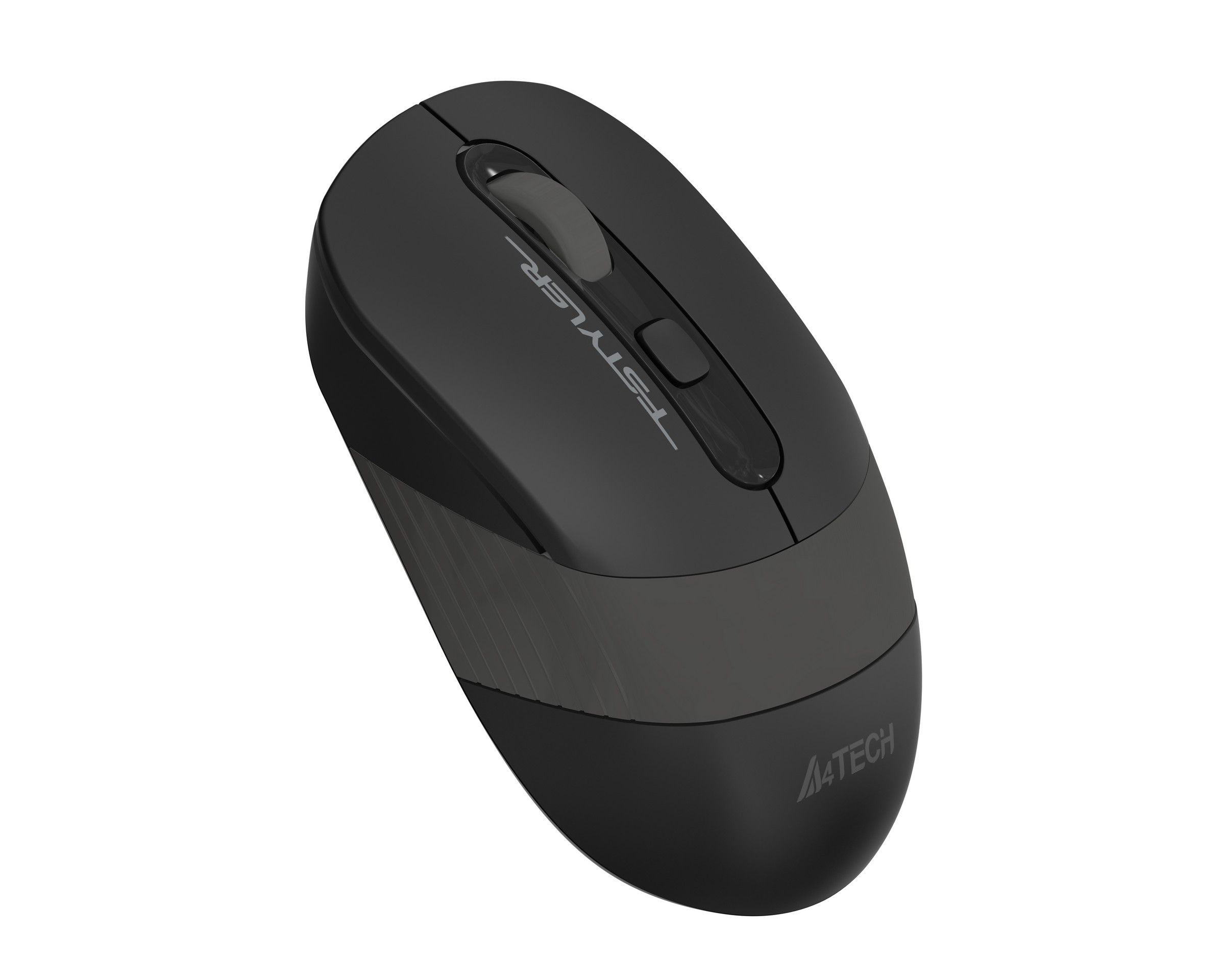 Миша бездротова безшумна Fstyler, USB, 2000 dpi, сірий A4Tech FG10S — фото 2