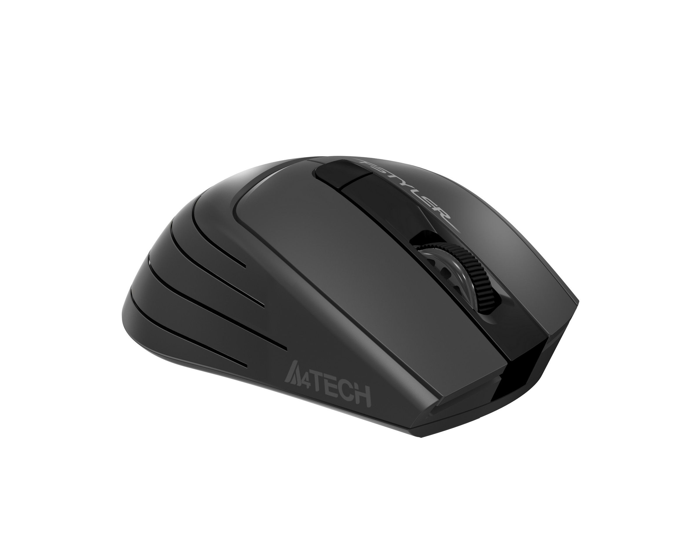 Миша бездротова безшумна Fstyler, USB, 2000 dpi, сірий A4Tech FG30S — фото 5