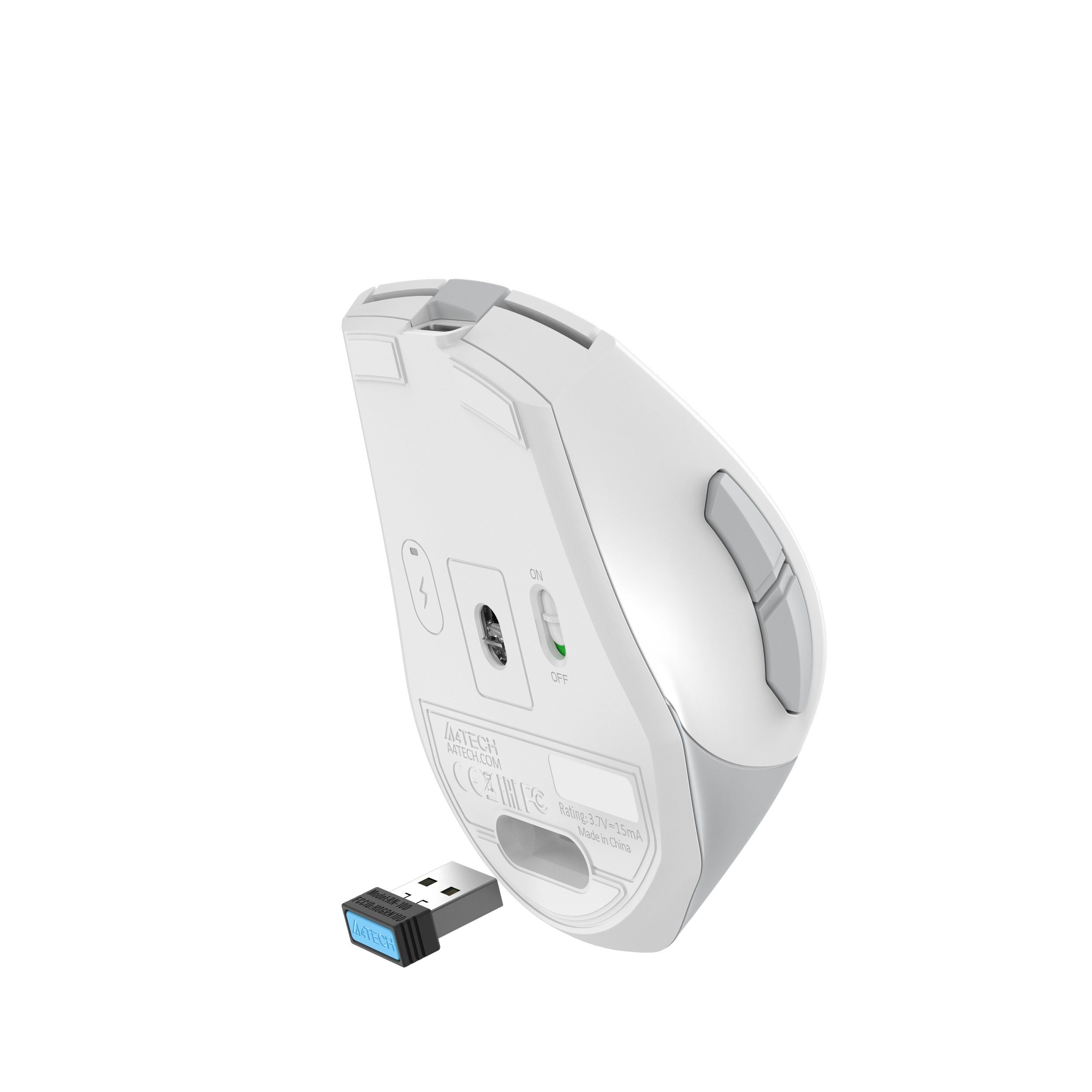 Миша бездротова безшумна Fstyler, USB, 3200 dpi A4Tech FG35CS Plus — фото 12