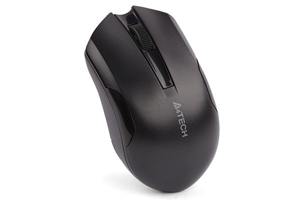 Миша бездротова безшумна, V-Track USB, 1200 DPI A4Tech G3-200NS чорний — фото 4