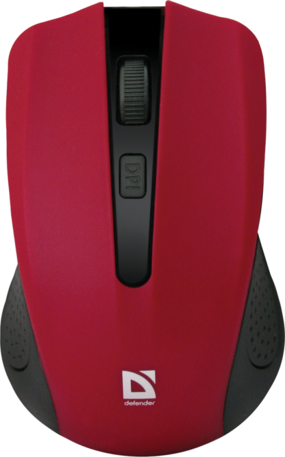Миша бездротова DEFENDER Accura MM-935 червоного кольору