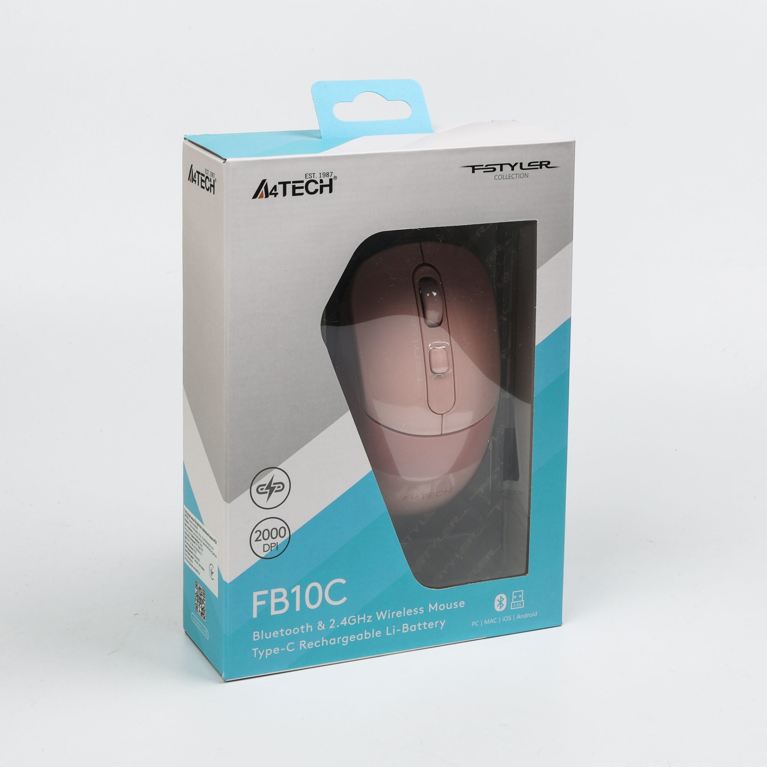 Миша бездротова Fstyler, Bluetooth / 2.4 ГГц, вбудований акумулятор — фото 11