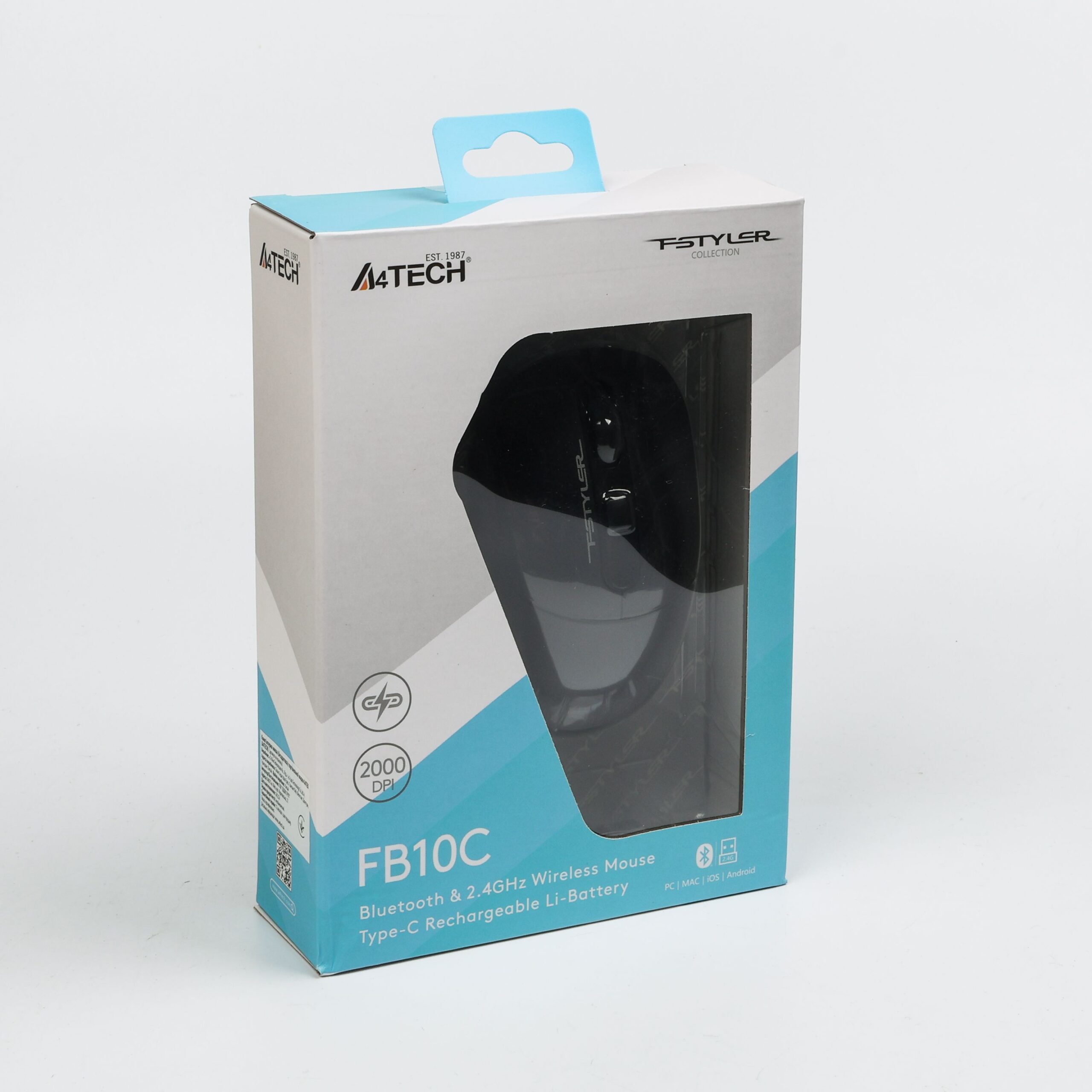 Миша бездротова Fstyler, Bluetooth / 2.4 ГГц, вбудований акумулятор — фото 6