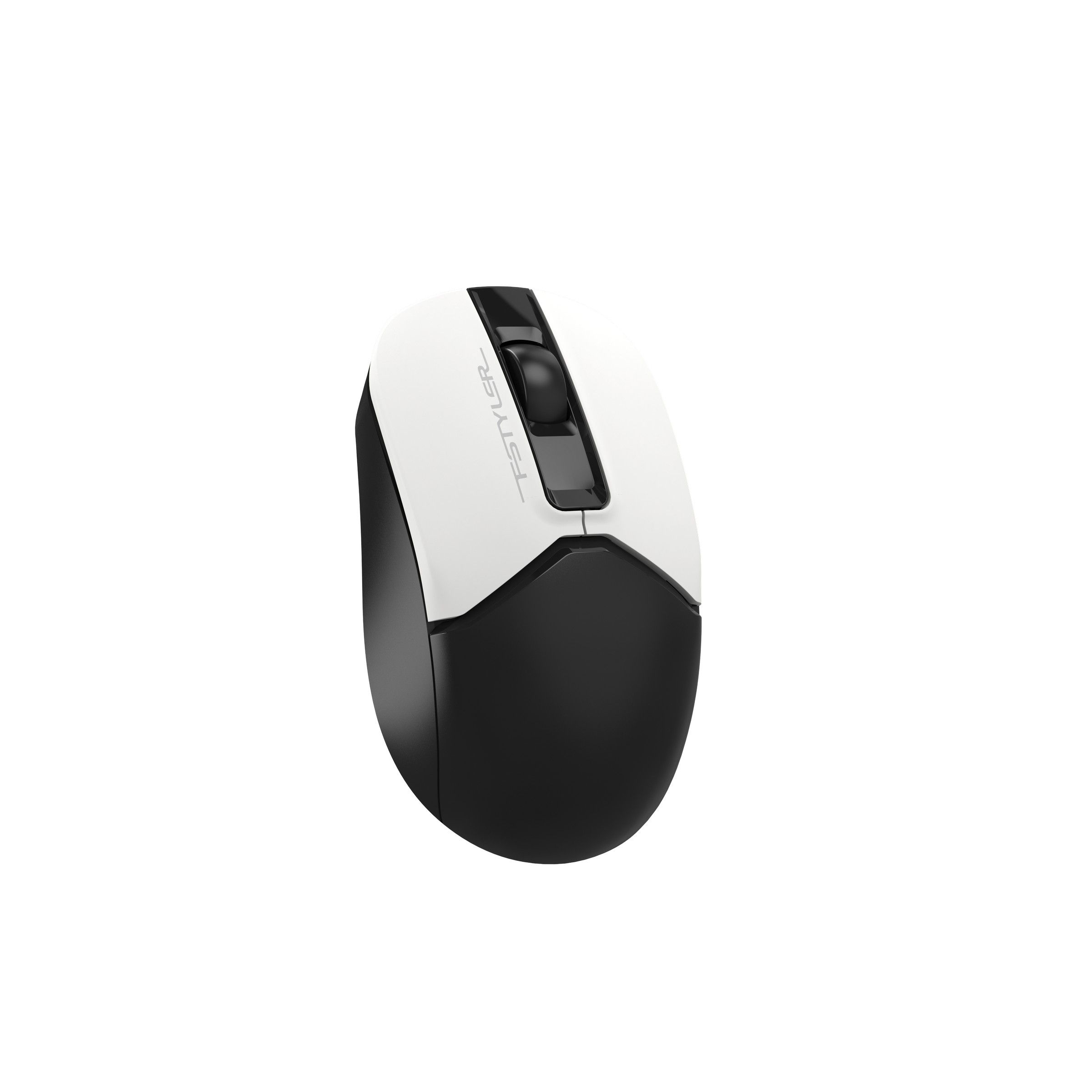 Миша бездротова Fstyler, USB, 1200 dpi, чорний + білий A4Tech FG12 — фото 2