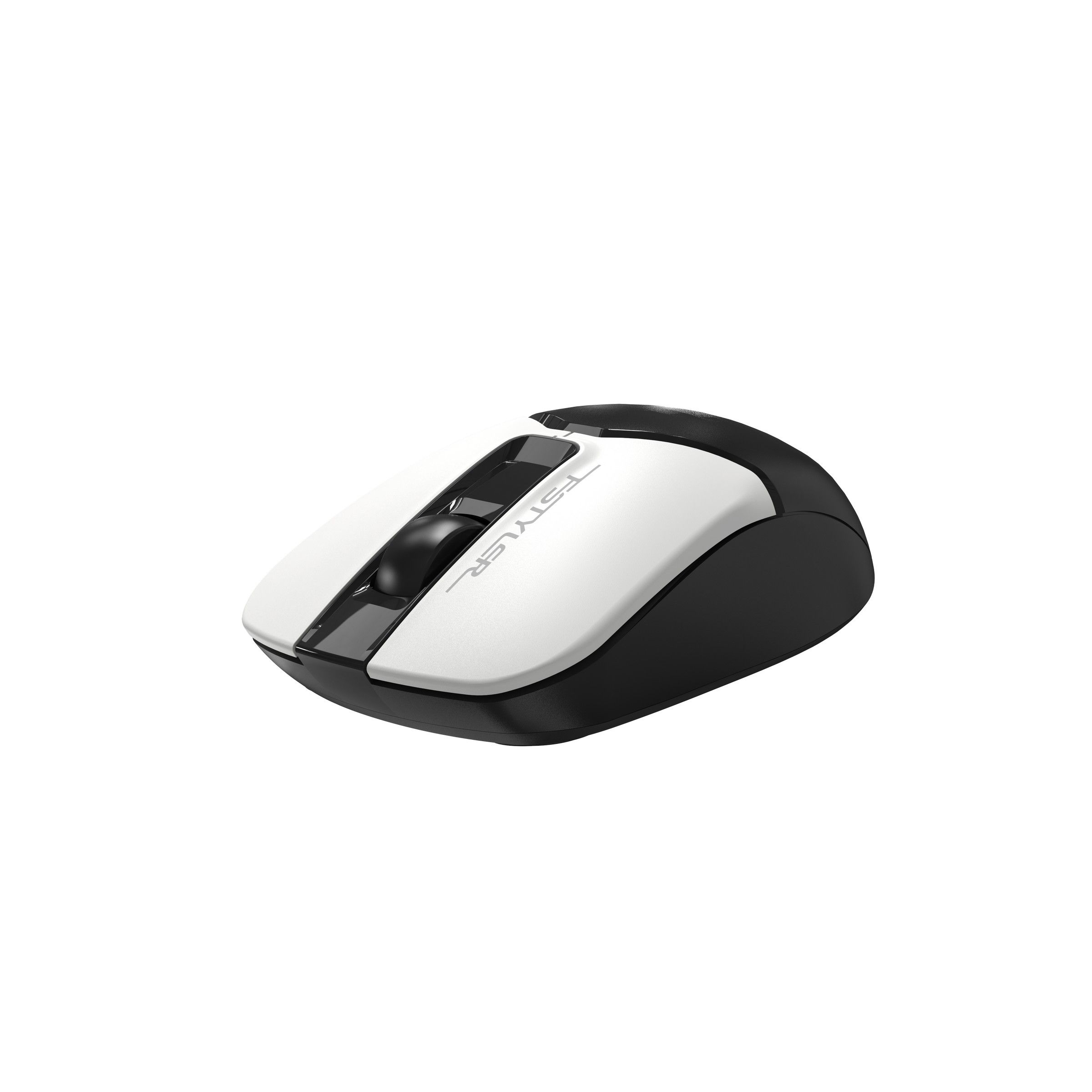 Миша бездротова Fstyler, USB, 1200 dpi, чорний + білий A4Tech FG12 — фото 3