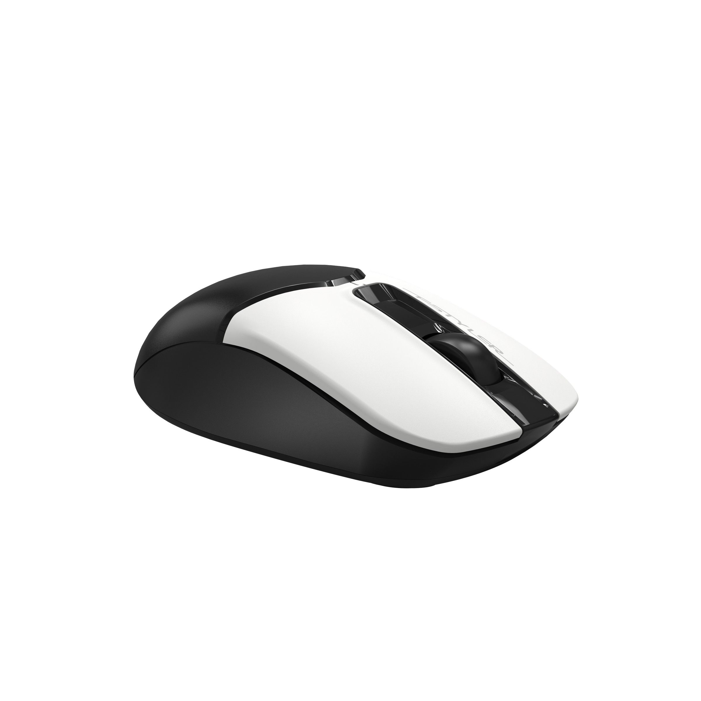 Миша бездротова Fstyler, USB, 1200 dpi, чорний + білий A4Tech FG12 — фото 4