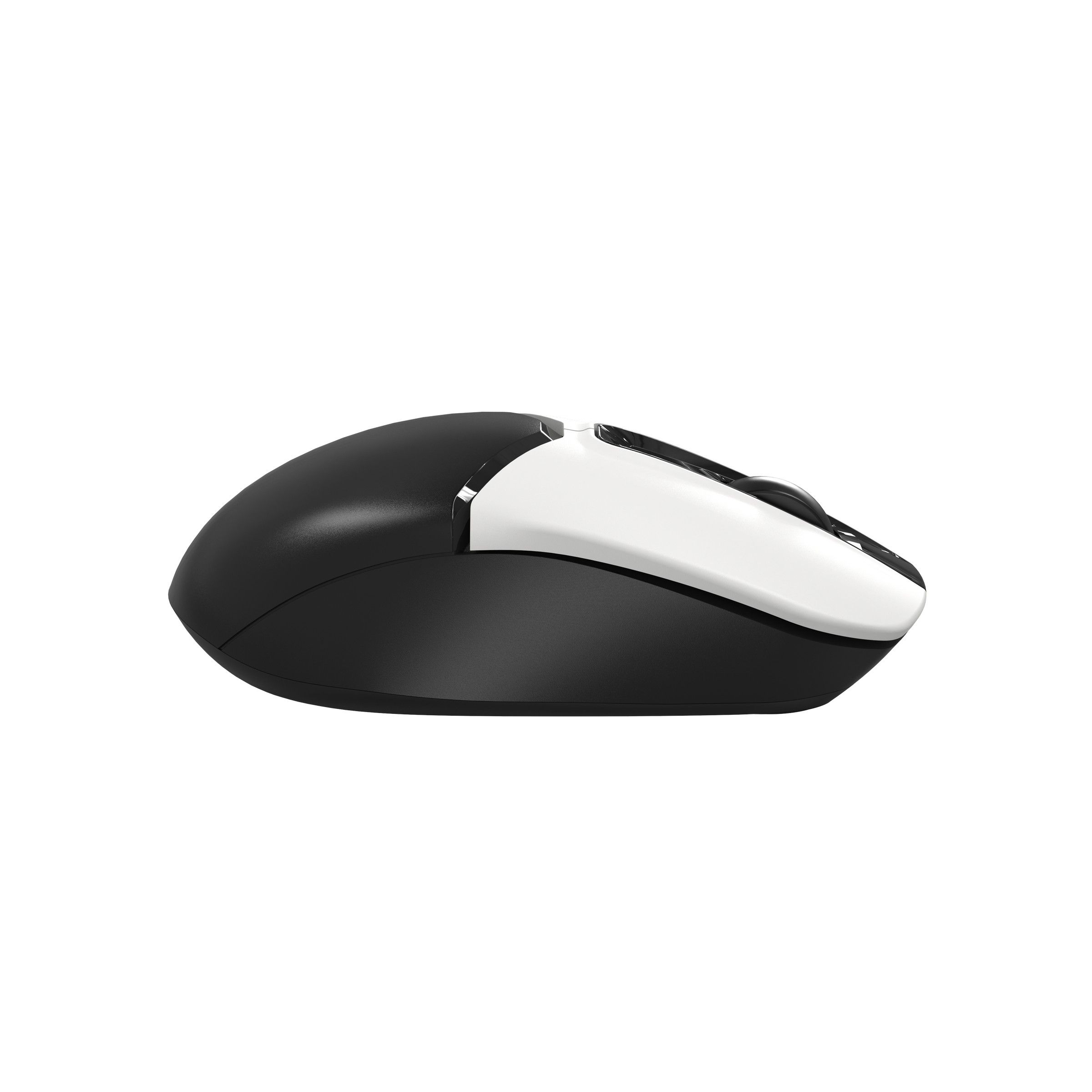 Миша бездротова Fstyler, USB, 1200 dpi, чорний + білий A4Tech FG12 — фото 6