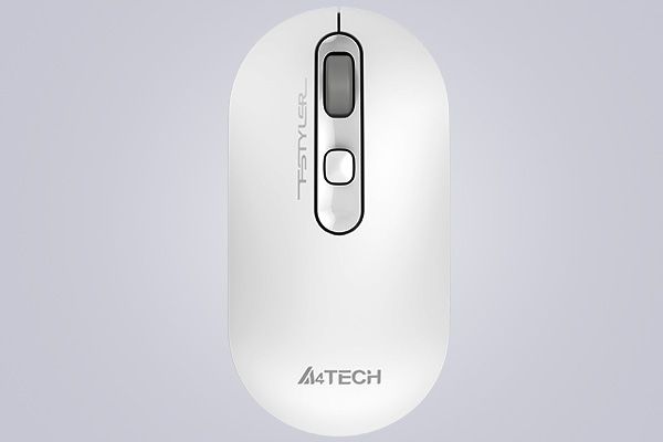 Миша бездротова Fstyler, USB, 2000 dpi, білий A4Tech FG20