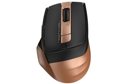 Миша бездротова Fstyler, USB, 2000 dpi, бронза A4Tech FG35 bronze