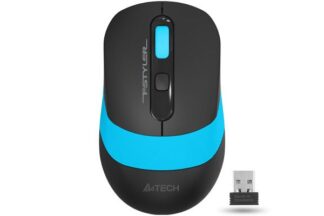 Миша бездротова Fstyler, USB, 2000 dpi, чорний + синій A4Tech FG10