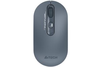 Миша бездротова Fstyler, USB, 2000 dpi, попелясто-синій A4Tech FG20