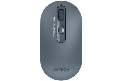 Миша бездротова Fstyler, USB, 2000 dpi, попелясто-синій A4Tech FG20