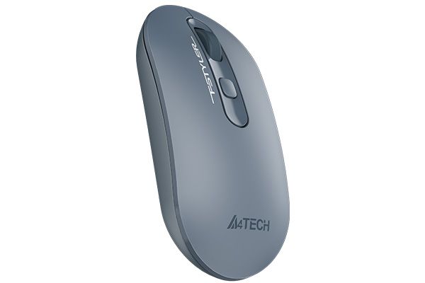 Миша бездротова Fstyler, USB, 2000 dpi, попелясто-синій A4Tech FG20 — фото 4