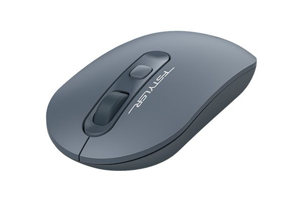 Миша бездротова Fstyler, USB, 2000 dpi, попелясто-синій A4Tech FG20 — фото 5