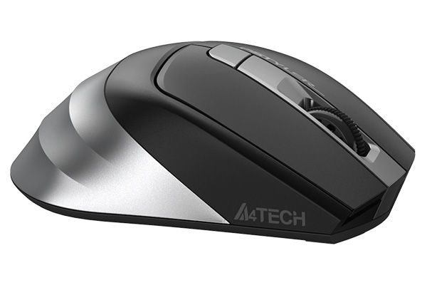 Миша бездротова Fstyler, USB, 2000 dpi, сірий A4Tech FG35 — фото 5
