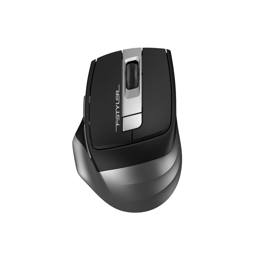 Миша бездротова Fstyler, USB, 2000 dpi, сірий A4Tech FG35S — фото 2