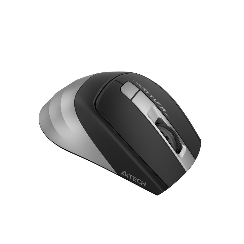 Миша бездротова Fstyler, USB, 2000 dpi, сірий A4Tech FG35S — фото 4