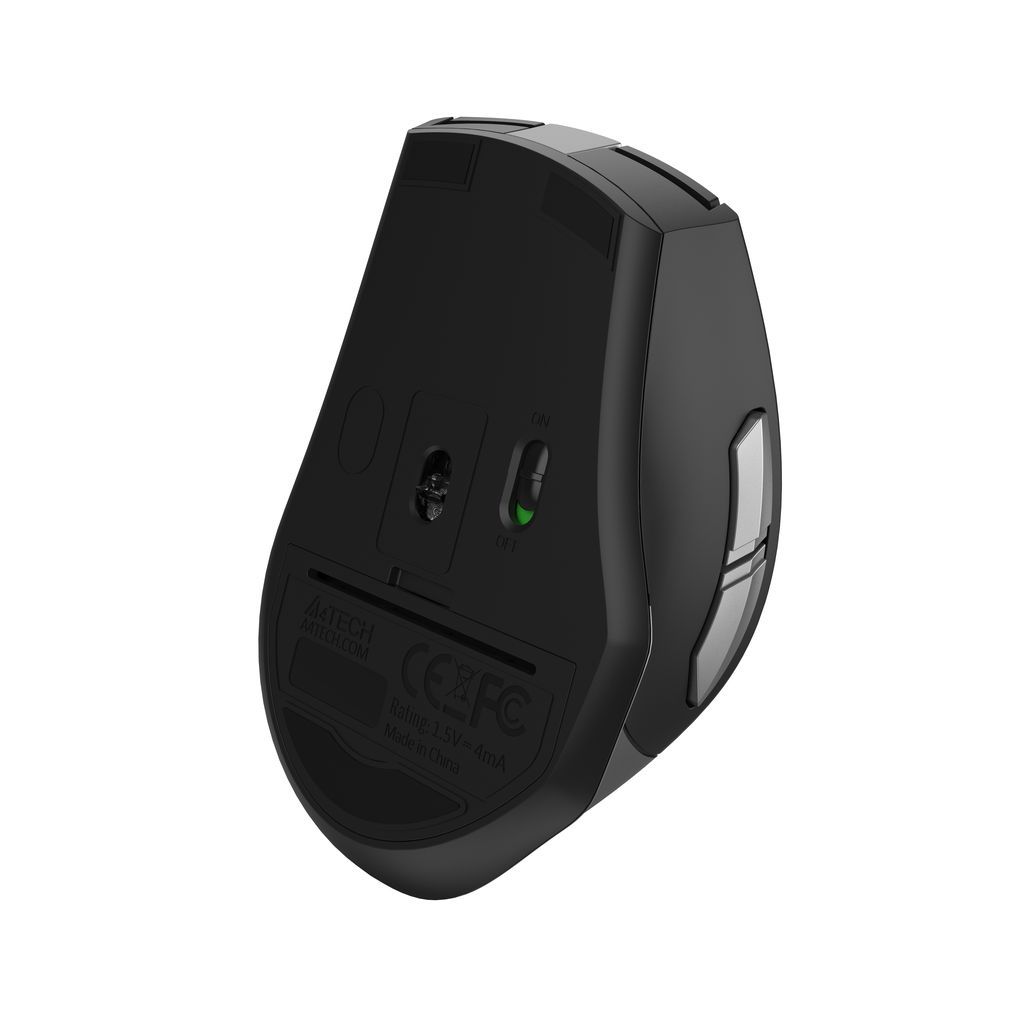 Миша бездротова Fstyler, USB, 2000 dpi, сірий A4Tech FG35S — фото 8