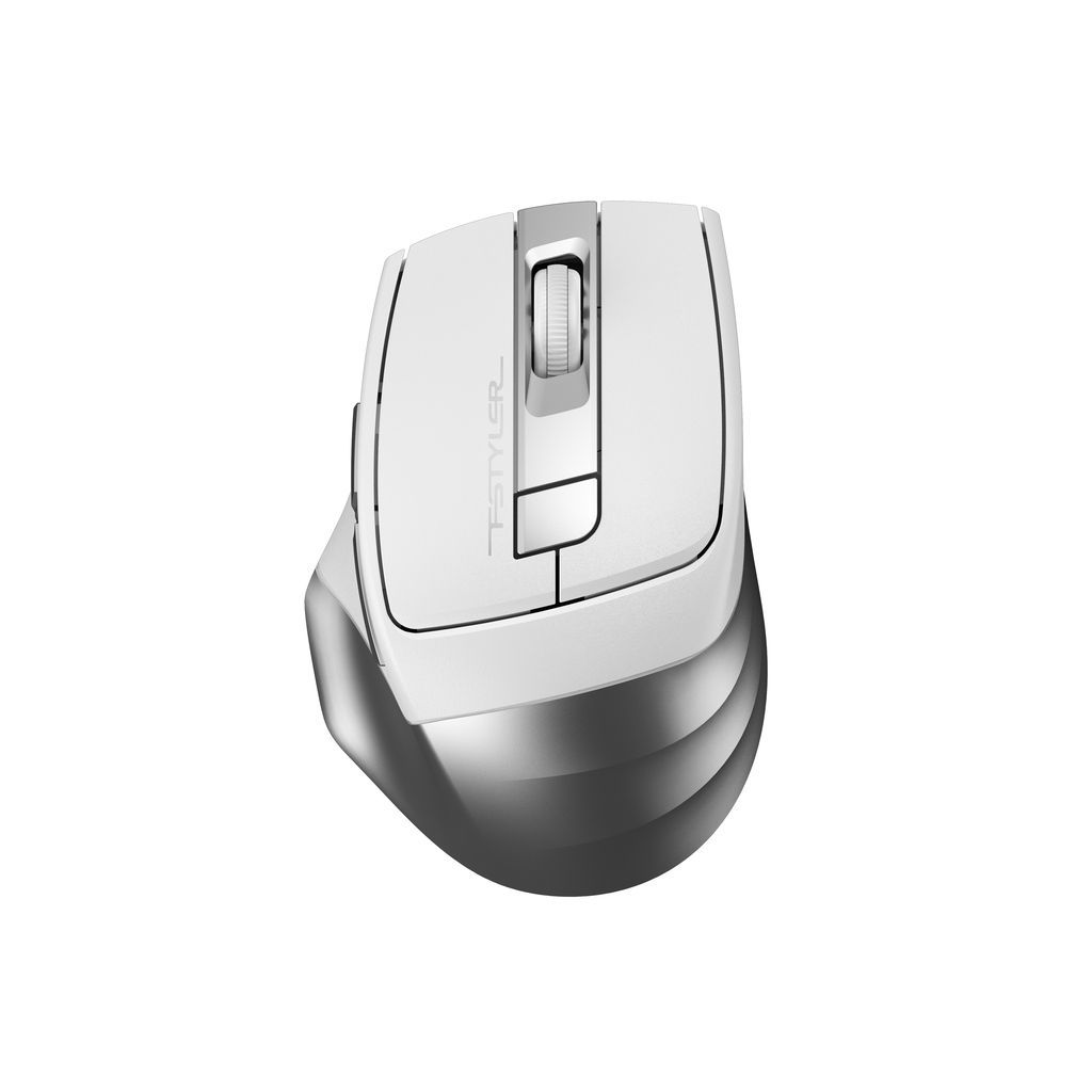 Миша бездротова Fstyler, USB, 2000 dpi, сірий A4Tech FG35S сріблястий — фото 2