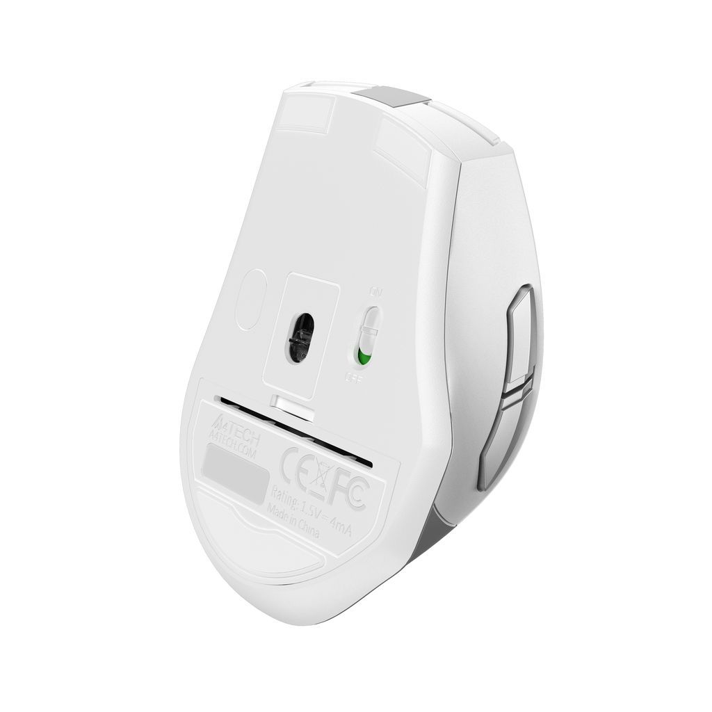 Миша бездротова Fstyler, USB, 2000 dpi, сірий A4Tech FG35S сріблястий — фото 3