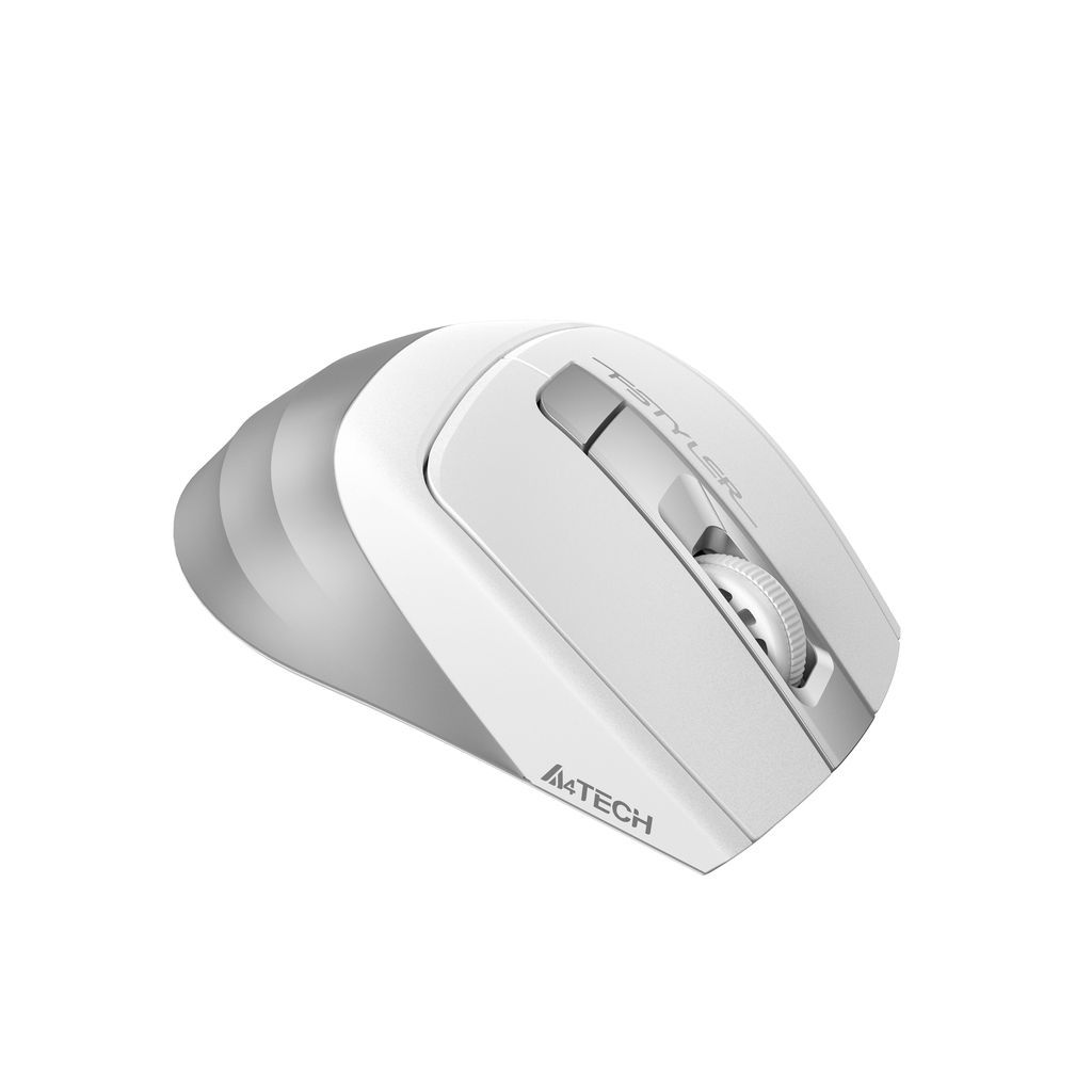 Миша бездротова Fstyler, USB, 2000 dpi, сірий A4Tech FG35S сріблястий — фото 5