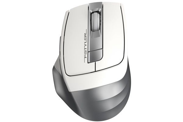 Миша бездротова Fstyler, USB, 2000 dpi, срібло A4Tech FG35 сріблястий
