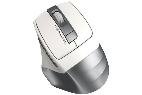 Миша бездротова Fstyler, USB, 2000 dpi, срібло A4Tech FG35 сріблястий — фото 2