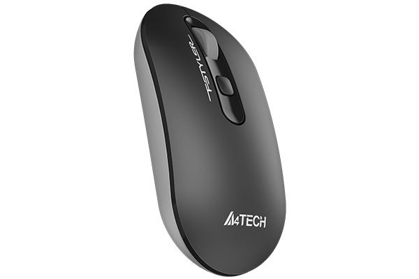 Миша бездротова Fstyler, USB, 2000 dpi, світло-сіра A4Tech FG20 сірий — фото 4
