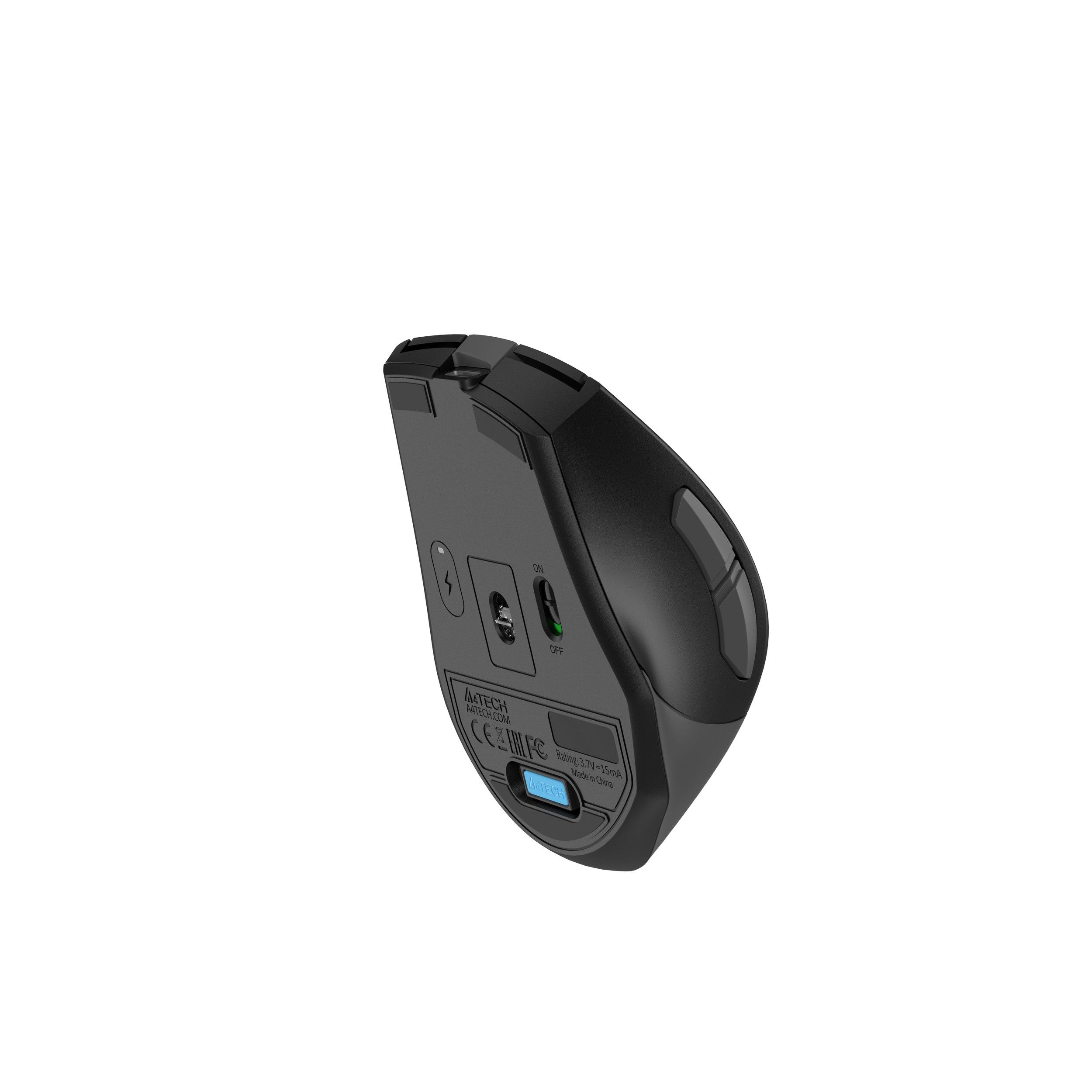 Миша бездротова Fstyler, USB, 3200 dpi A4Tech FG35C Plus сірий — фото 7
