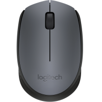 Миша бездротова LOGITECH M170 чорно-сіра — фото 2