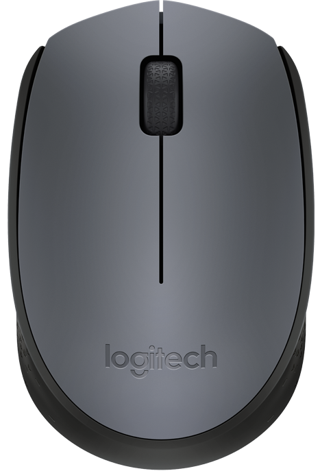 Миша бездротова LOGITECH M170 чорно-сіра