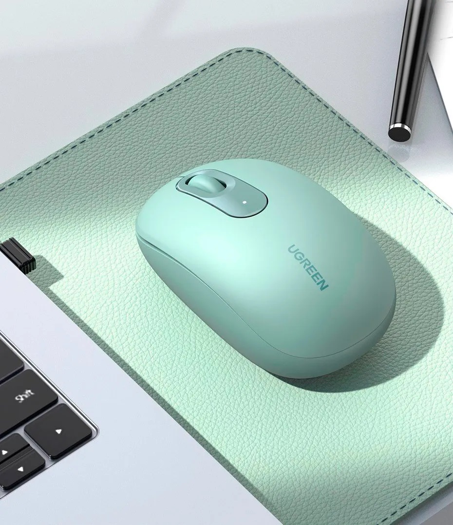 Миша бездротова UGREEN 2.4G Celadon Green — фото 4