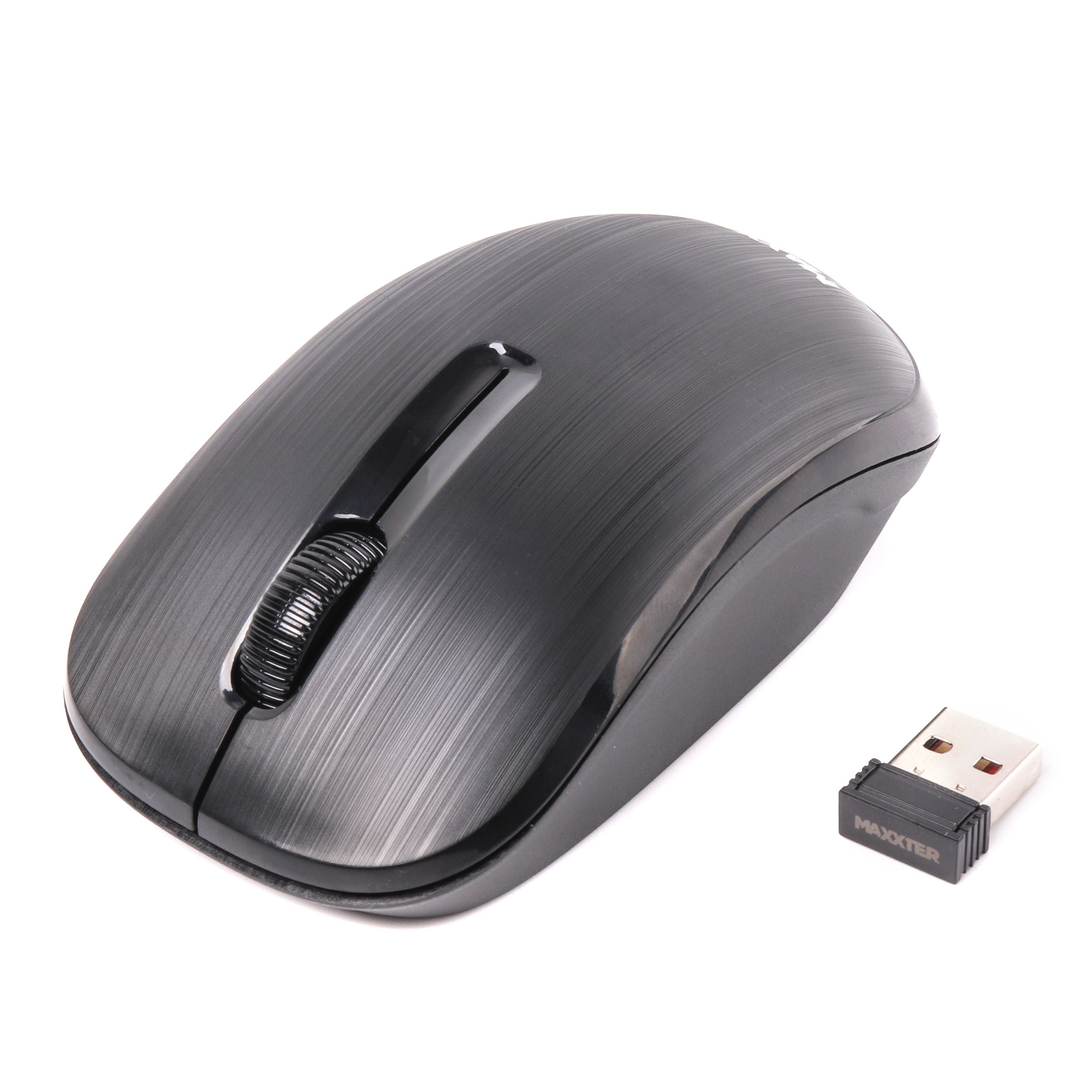 Миша бездротова, USB, 1200 dpi, чорн a Maxxter Mr-333
