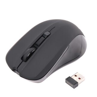 Миша бездротова, USB, 1600 dpi, чорн a Maxxter Mr-337