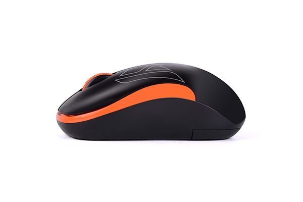 Миша бездротова V-Track USB, 1000 dpi A4Tech G3-300N black+orange — фото 4