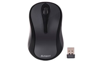 Миша бездротова V-Track USB, 1200 DPI A4Tech G3-280N glossy grey