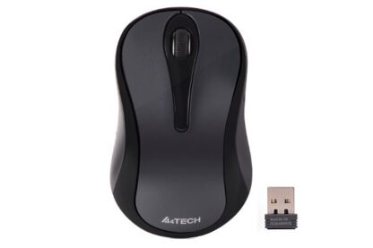Миша бездротова V-Track USB, 1200 DPI A4Tech G3-280N glossy grey