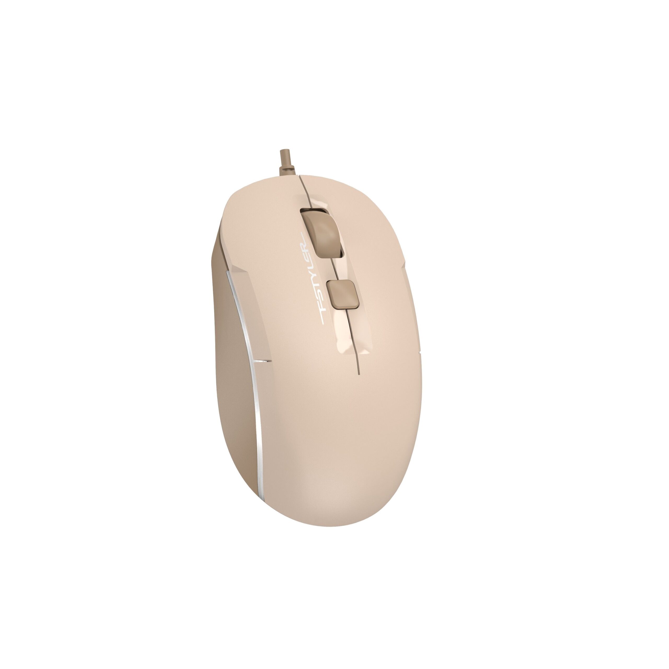 Миша дротова безшумна Fstyler, біле підсвічування, USB, 1600 dpi — фото 8