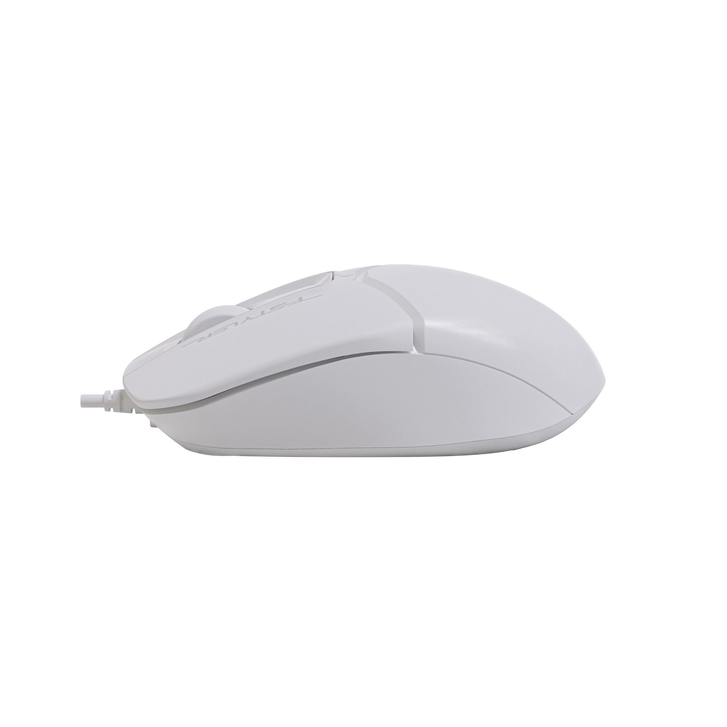 Миша дротова безшумна Fstyler, USB, 1200 dpi A4Tech FM12S білий — фото 5