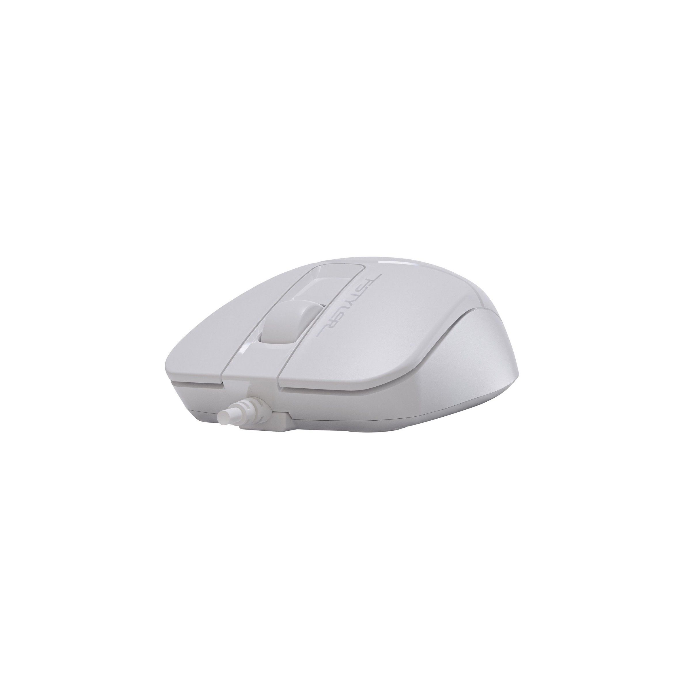 Миша дротова безшумна Fstyler, USB, 1200 dpi A4Tech FM12S білий — фото 7