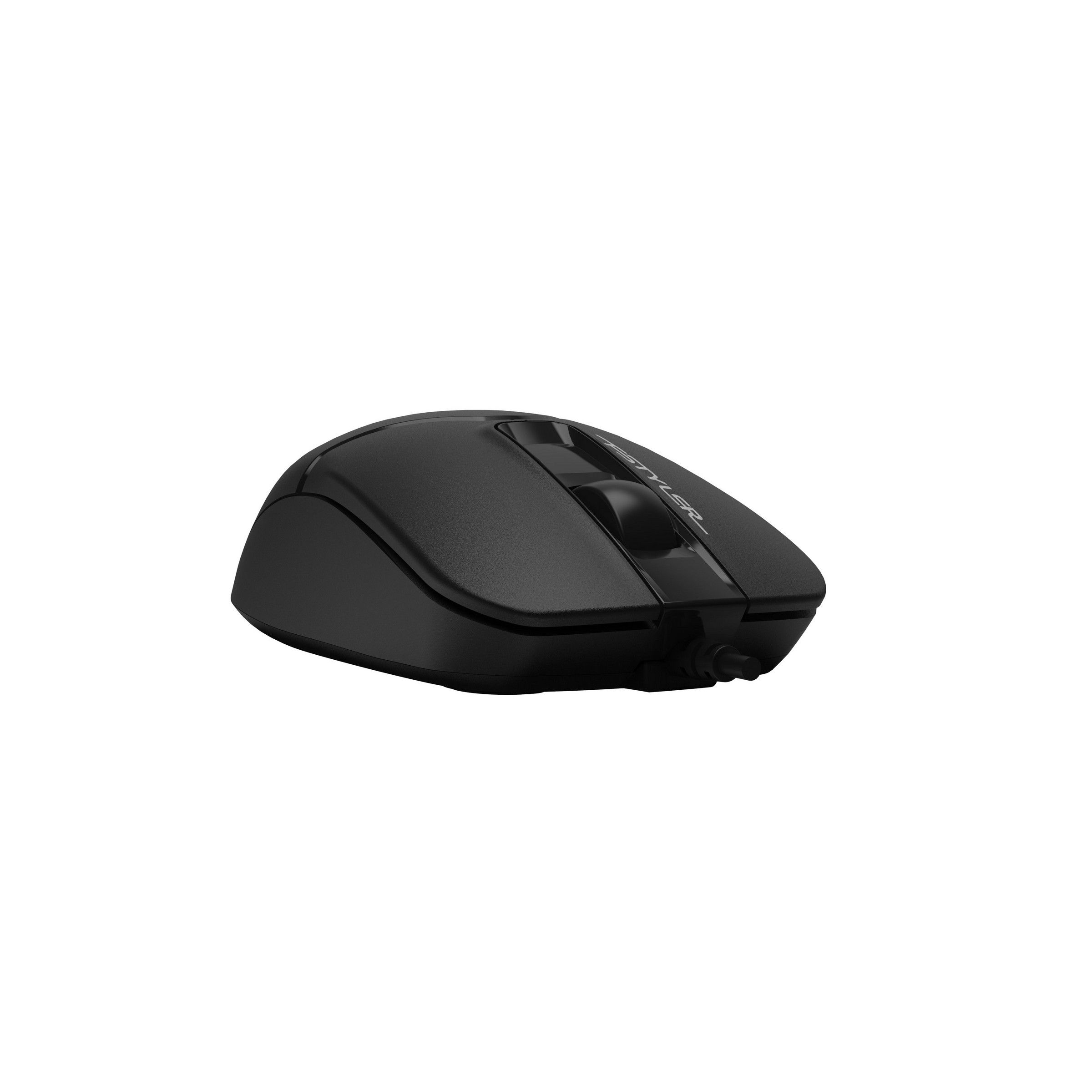 Миша дротова безшумна Fstyler, USB, 1200 dpi A4Tech FM12S чорний — фото 6