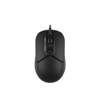 Миша дротова безшумна Fstyler, USB, 1200 dpi A4Tech FM12ST чорний