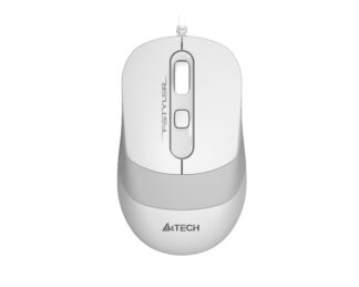 Миша дротова безшумна Fstyler, USB, 1600 dpi, білий A4Tech FM10S